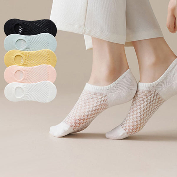 🌻Women's Summer Breathable Mesh Low-Cut Socks (5PCS)