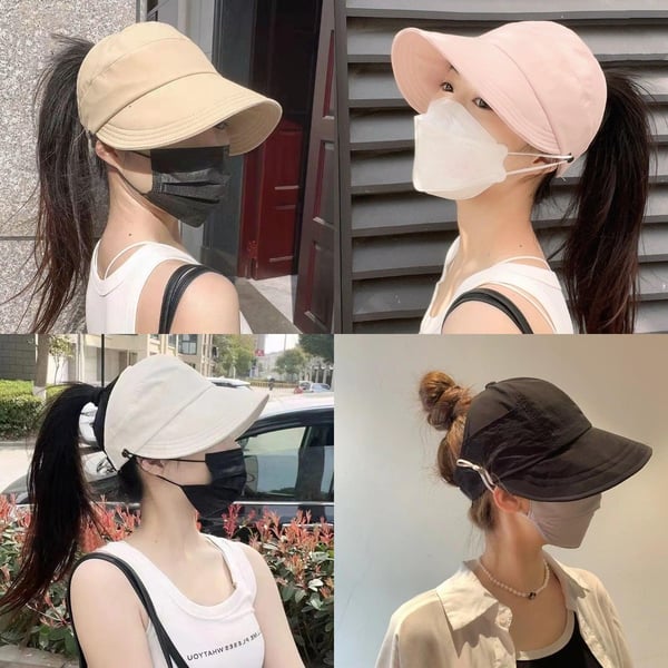 🔥Outdoor UV Protection Hollow Top Sun Hat