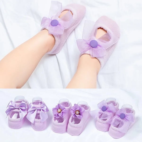 🩰 Baby Ballet Socks | Soft & Cute Dance Socks
