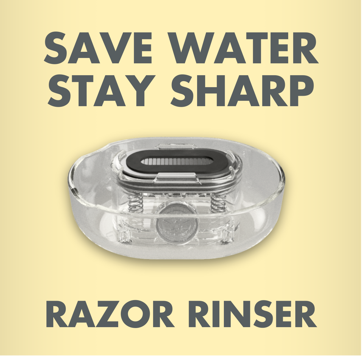 Razor Rinser—QuickRinse & ZeroClog
