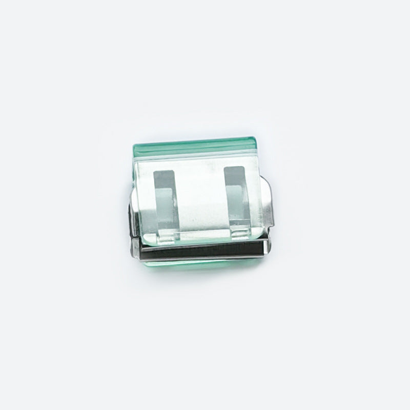 🌈 20 PCS Colorful Transparent Paper Clips – Reusable Paper & Document Holders✨