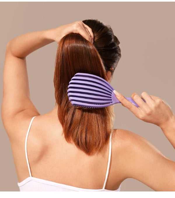 Hollow Out Smooth Hair Fluffy Comb！🌸 🎀