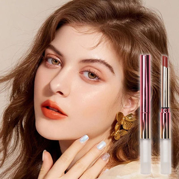 💄Two-headed Raincoat Jelly Lipstick