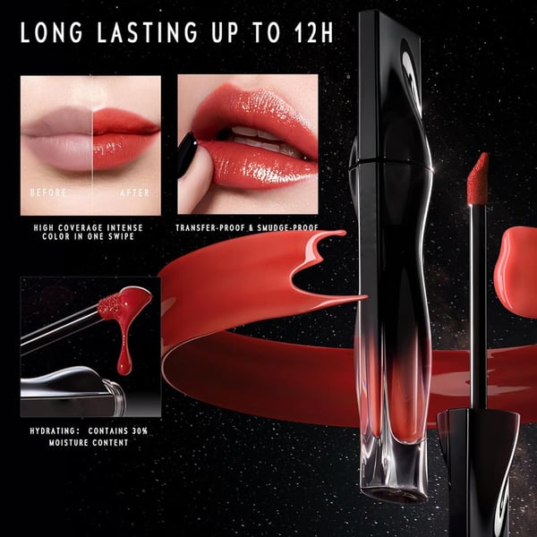 💋 STELLAR DUST Lip Stain: Matte Moisturizing Lip Gloss