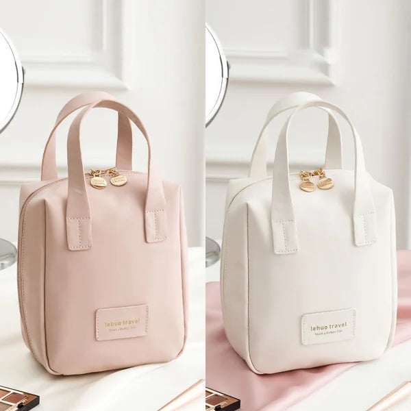 Multi-layered Shell-shaped Cosmetic Bag