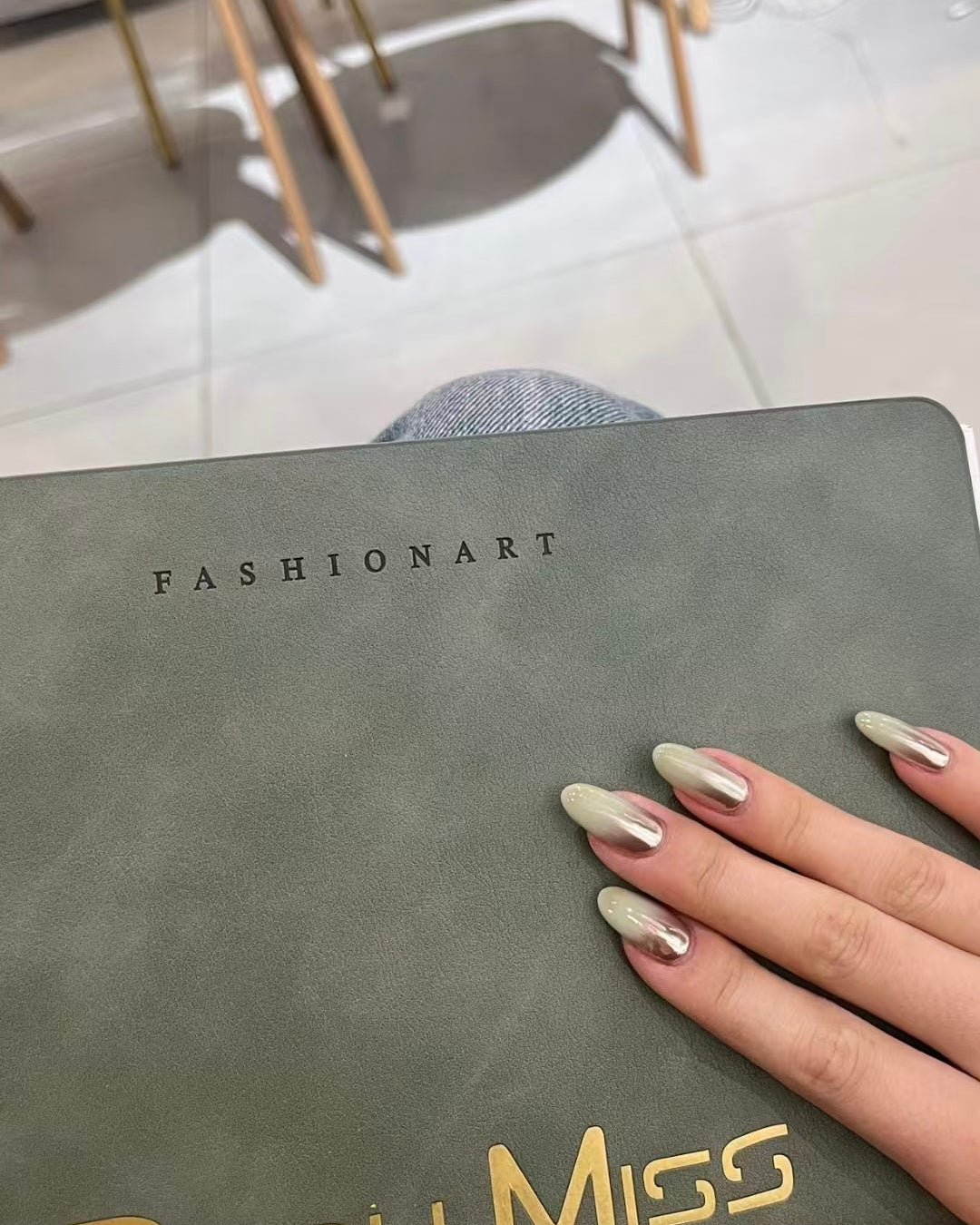 Galaxy Chrome Nail Powder Pen