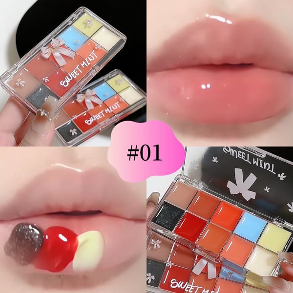 ✨-Jelly Lip Gloss Palette