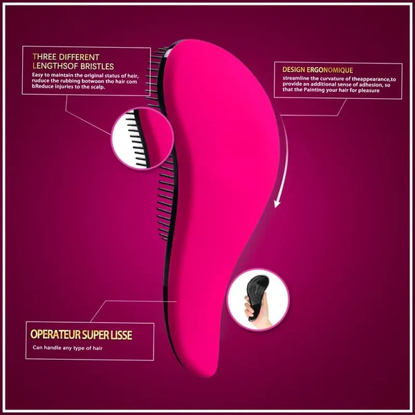 🔥Limited-time offer ✨Delicate hair comb, easily combs your hair without heating.