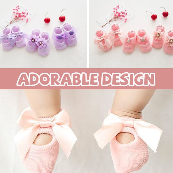 🩰 Baby Ballet Socks | Soft & Cute Dance Socks
