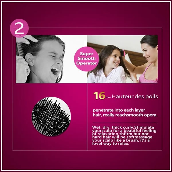 🔥Limited-time offer ✨Delicate hair comb, easily combs your hair without heating.