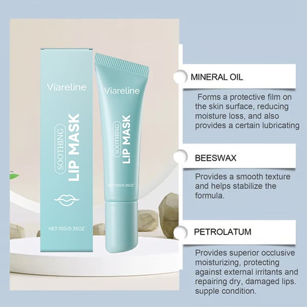 Soothing and Hydrating Lip Mask for Dry and Cracked Lips