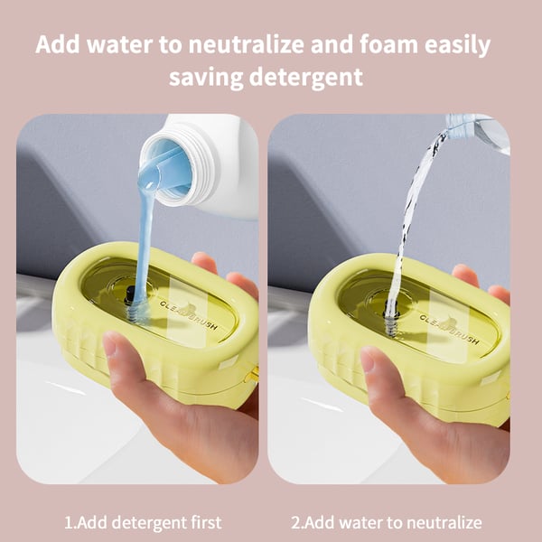 Liquid-filling roller washing brush Latest Best Selling