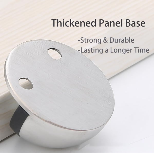 HOT SALE🔥 Hidden Stainless Steel Rubber Dual-use Door Stopper Door Holders