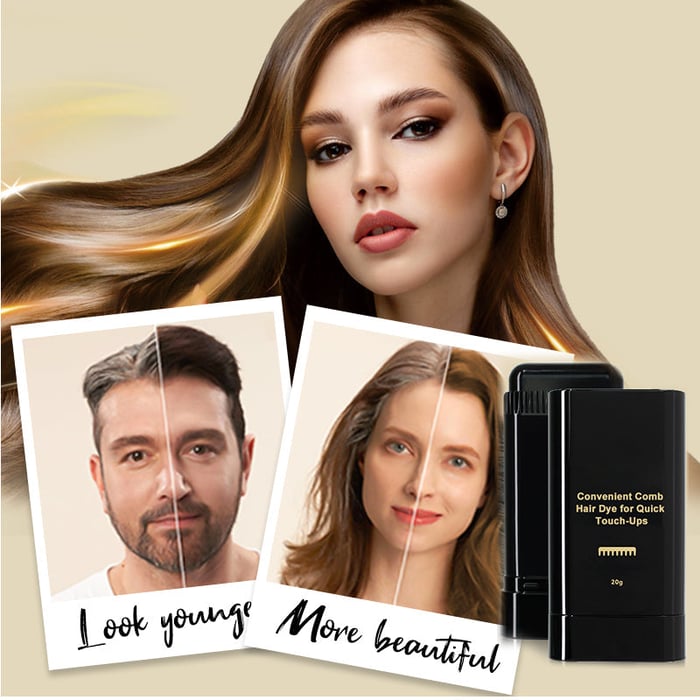 ✨ Safe and Convenient Comb Hair Dye - For Quick and Stylish Hair Coloring!