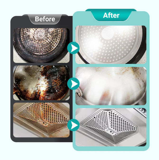 Gel Cleaner for cookware Bottom