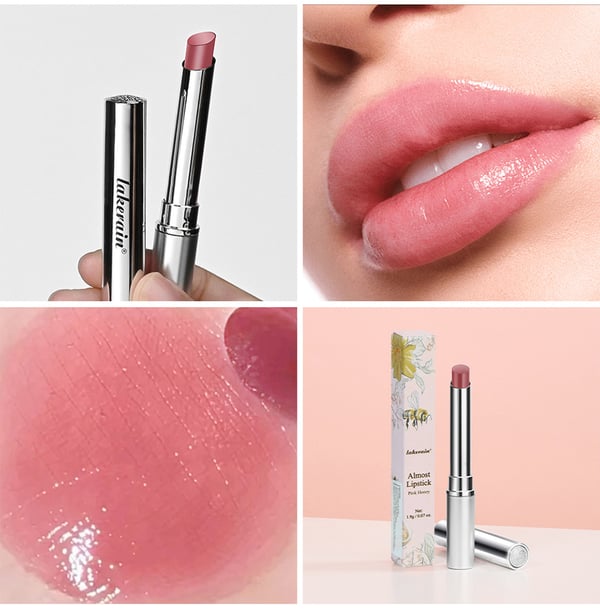 💥Flash Sale🔥Honey Tinted Lipstick – Hydrating Black & Pink Balm with Sheer Shine, Long-Wear Cherry Gloss