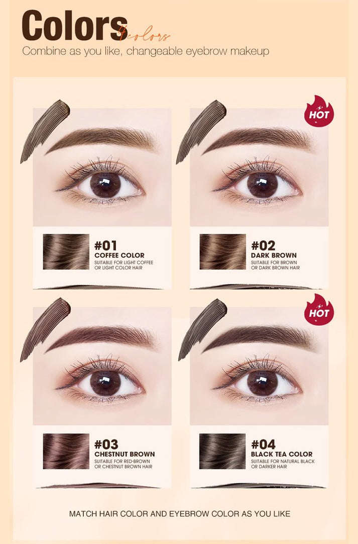 🔥 Long-lasting, smudge-proof, waterproof eyebrow cream