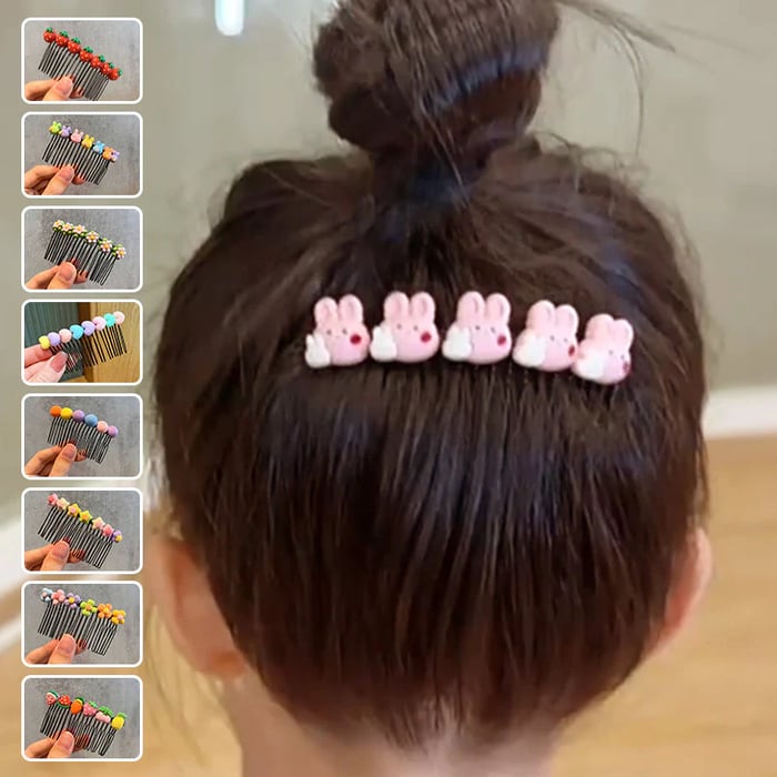 🩷Little girls' favorite🩷Cute Cartoon Hair Taming Clip for Young Girls💥