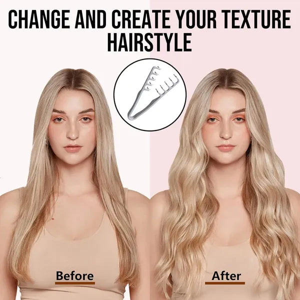 ✨ Hot Selling Volumizing Comb 💇 Wide-Tooth Hair Styling Comb | For Men & Women