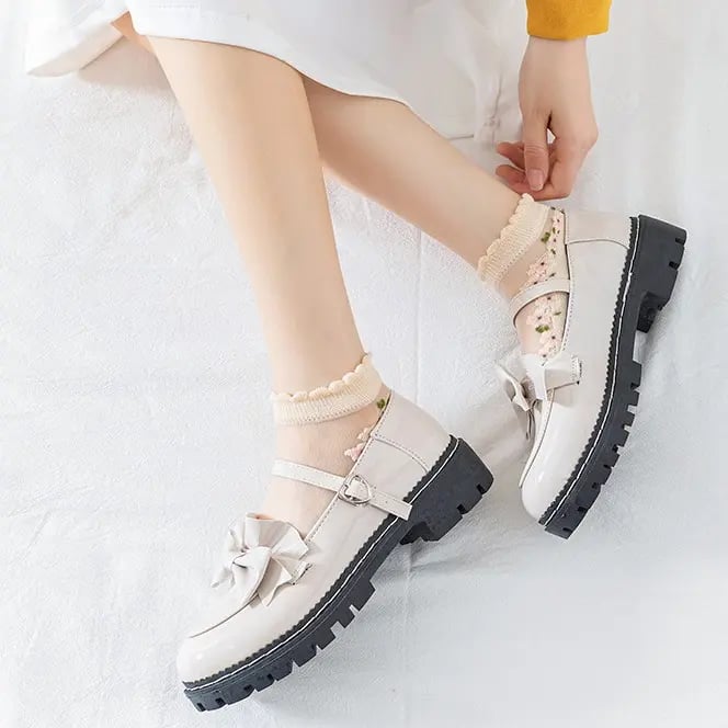 🌺 Floral Lace Women's Spring/Summer Short Socks