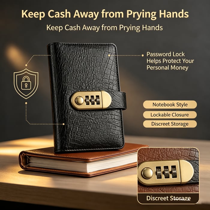 🔥Last Day 50% OFF💷Turn Saving Into A Challenge - 100-Pocket Cash Savings Binder🔐