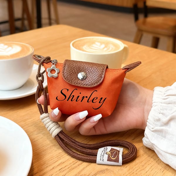 🔥🔥🔥Gift for Every Girl - Personalized Small Pouch with Adjustable Strap