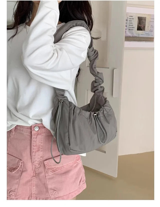 Dual-Back High-End Underarm Cloud Bag😍