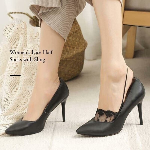 🔥50%OFF NOW🔥 Invisible Lace Half Socks (5Pairs)