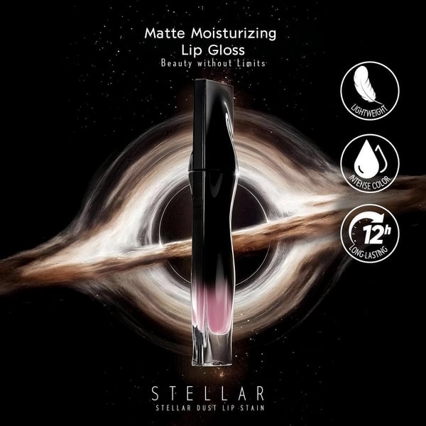 💋 STELLAR DUST Lip Stain: Matte Moisturizing Lip Gloss