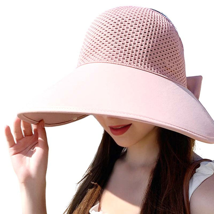 👒Wide Brim Sun Hat With Removable Neck Flap