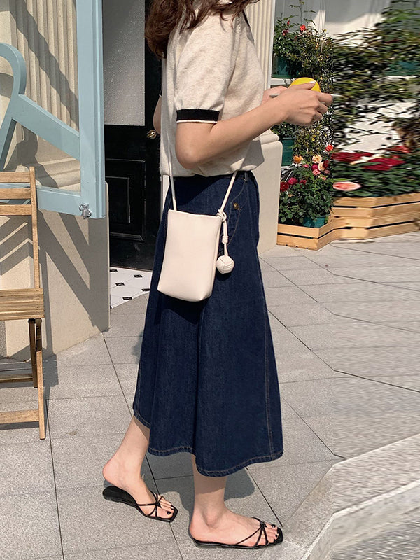 🌈Solid Color Split-Joint Mini Bags Crossbody Bags Handbags