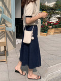 🌈Solid Color Split-Joint Mini Bags Crossbody Bags Handbags