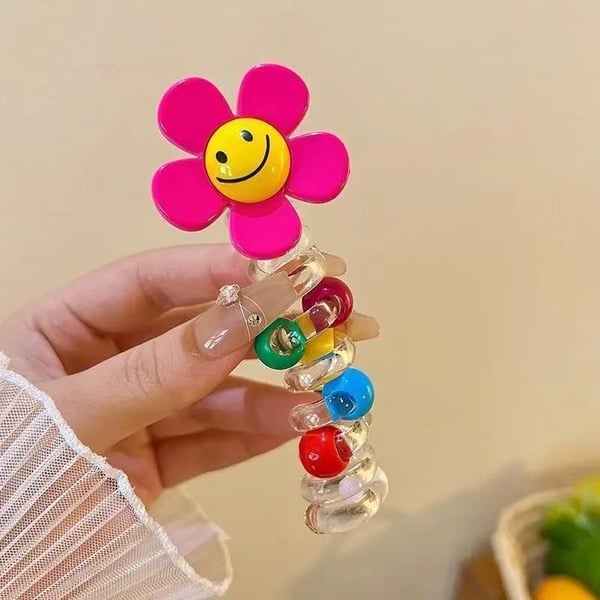 🎉🎁No Damage Soft Elastic Spiral Hair Ties(4pcs )
