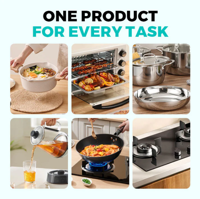 Gel Cleaner for cookware Bottom