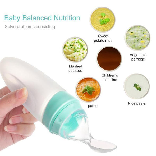🔥🔥🔥Squirt Baby Food Dispensing Spoon