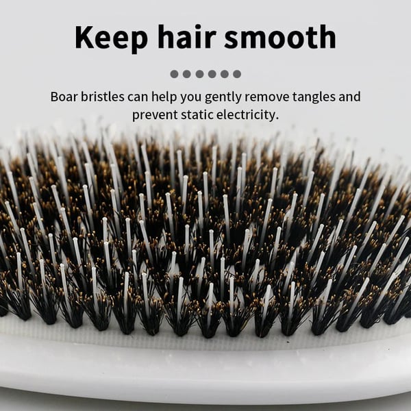 💥World Famous 5x Sold Out🔥-Boar Bristle Paddle Brush - Salon-Worthy Hair