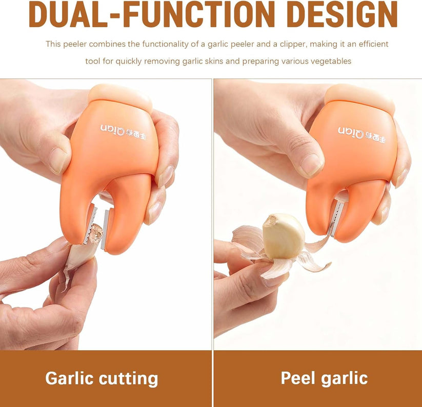 🔥New Garlic Peeler Clips with Stainless Steel Blade