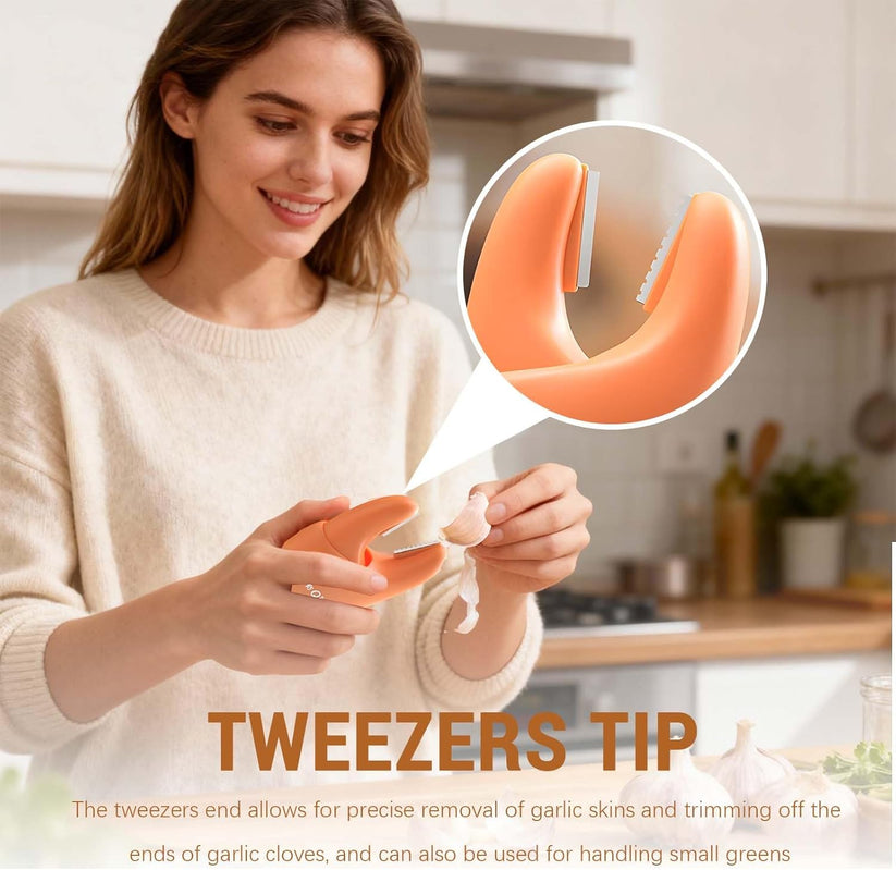 🔥New Garlic Peeler Clips with Stainless Steel Blade