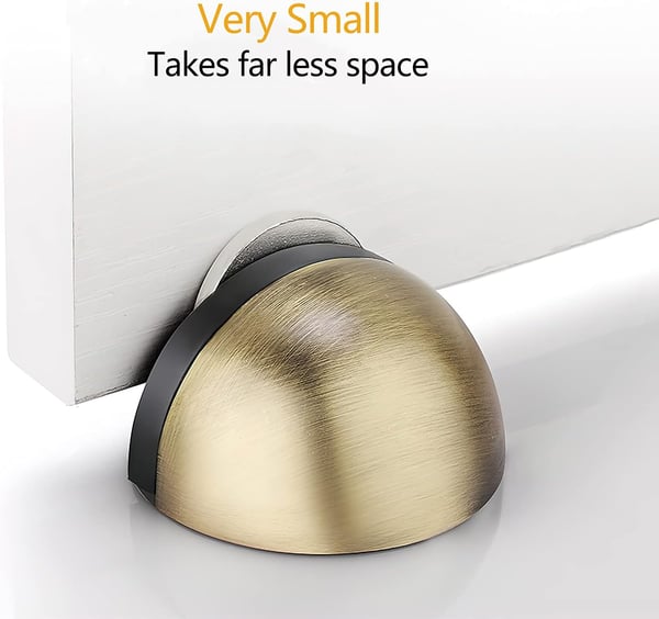 HOT SALE🔥 Hidden Stainless Steel Rubber Dual-use Door Stopper Door Holders