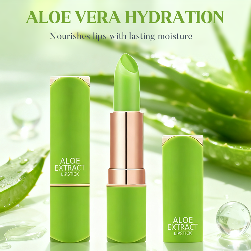 💄Aloe Vera Moisturizing Color-Changing Lipstick