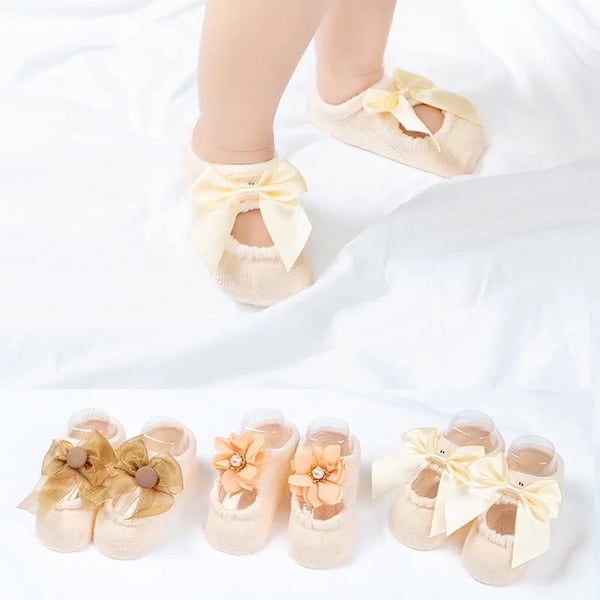 🩰 Baby Ballet Socks | Soft & Cute Dance Socks