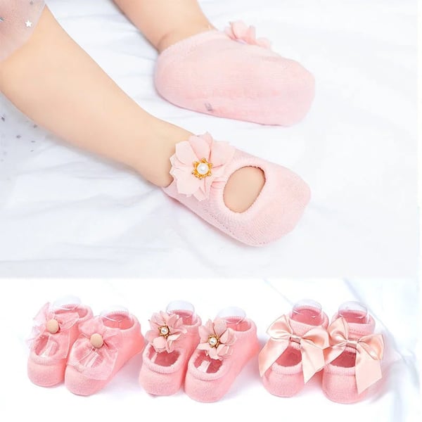 🩰 Baby Ballet Socks | Soft & Cute Dance Socks