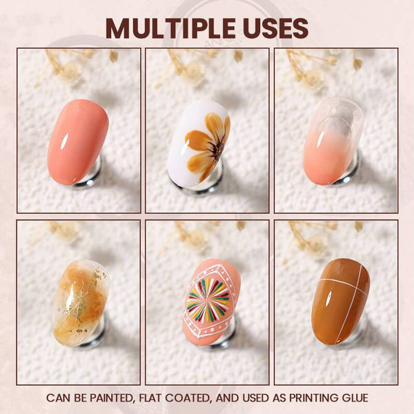 💅Four-Color Solid Nail Polish