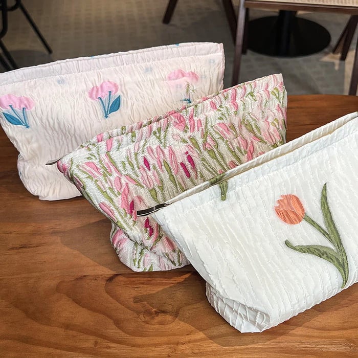 🌷Cute Instagram-style makeup bag