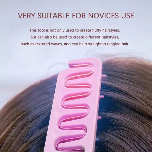 ✨ Hot Selling Volumizing Comb 💇 Wide-Tooth Hair Styling Comb | For Men & Women