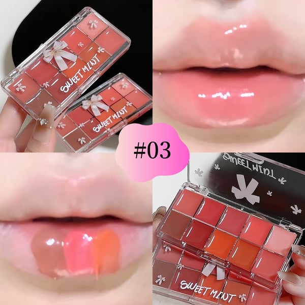 ✨-Jelly Lip Gloss Palette