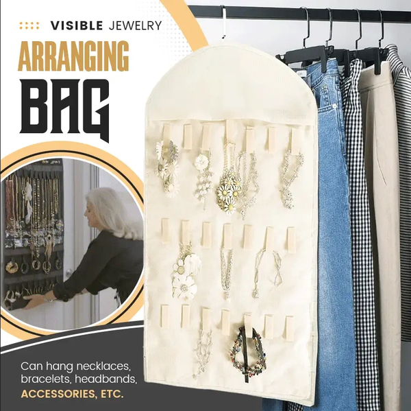 💎Visible Jewelry Arranging Bag