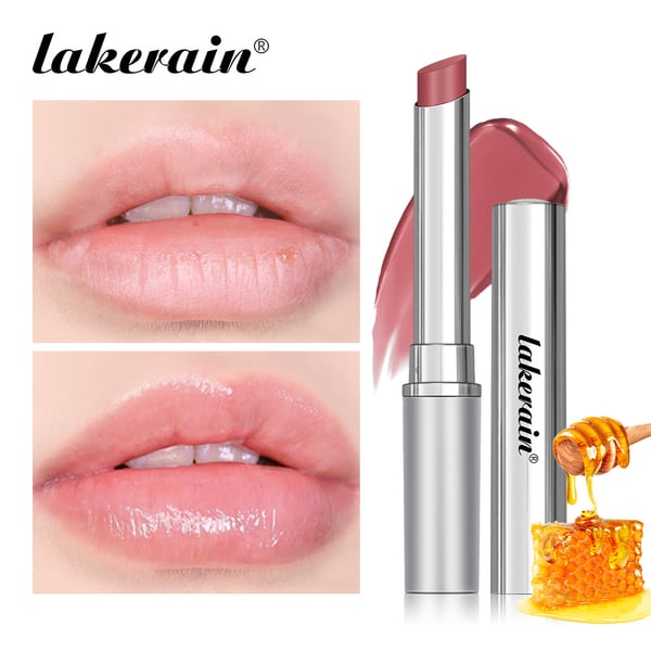 💥Flash Sale🔥Honey Tinted Lipstick – Hydrating Black & Pink Balm with Sheer Shine, Long-Wear Cherry Gloss