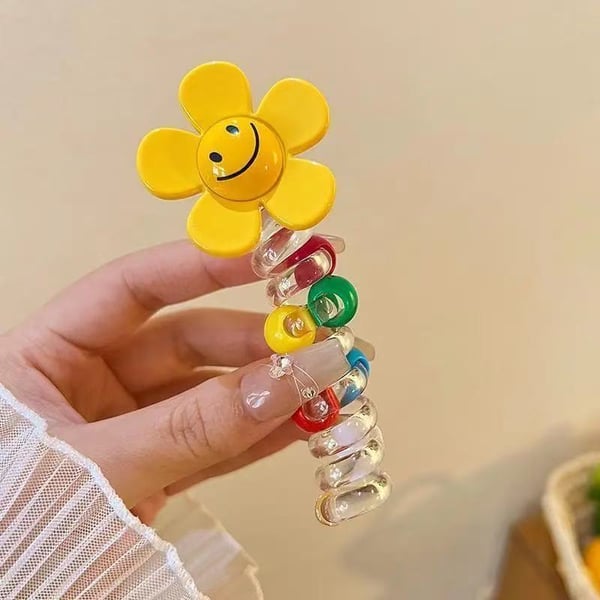 🎉🎁No Damage Soft Elastic Spiral Hair Ties(4pcs )