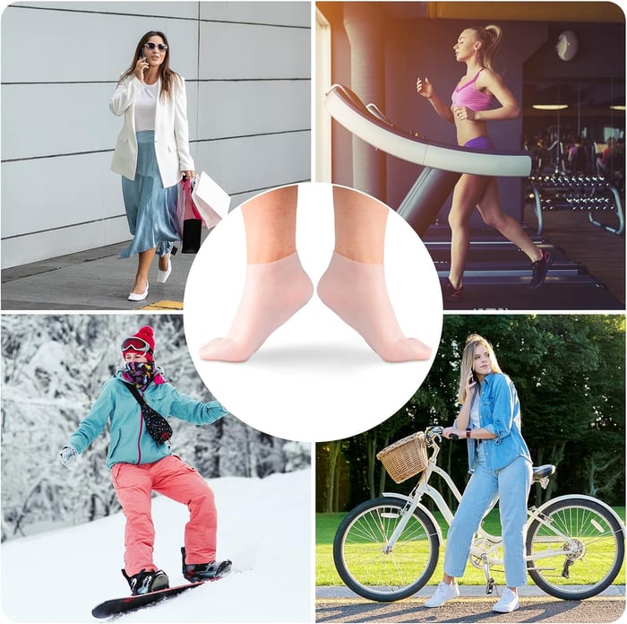 🔥Moisturizing Foot Mask Exfoliating Silicone Socks